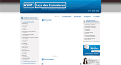 Desktop Screenshot of lojadasfechaduras.com.br